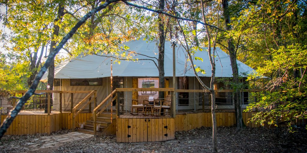 glamping cabins for rent near me